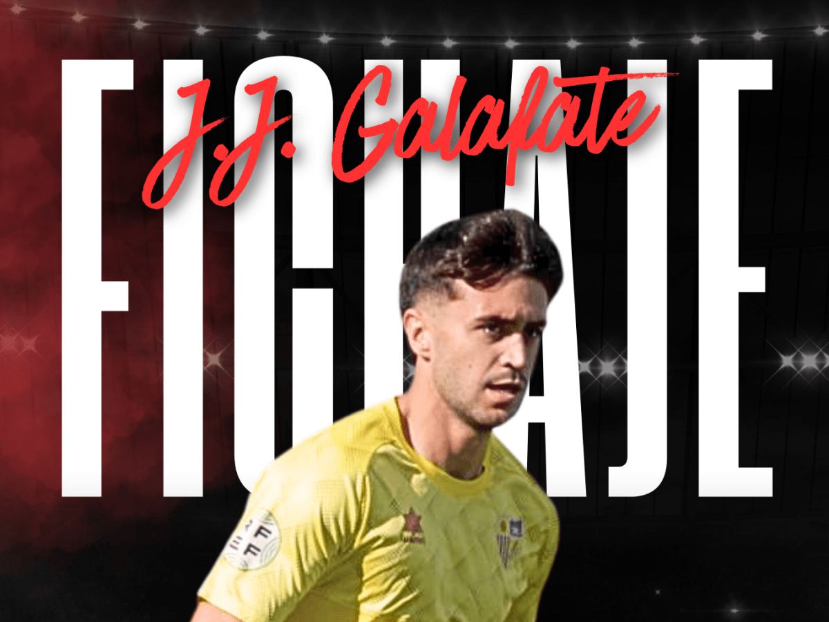 José Javier Galafate, jugador del Chiclana C.F.